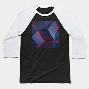 Pyramid Abstract Baseball T-Shirt